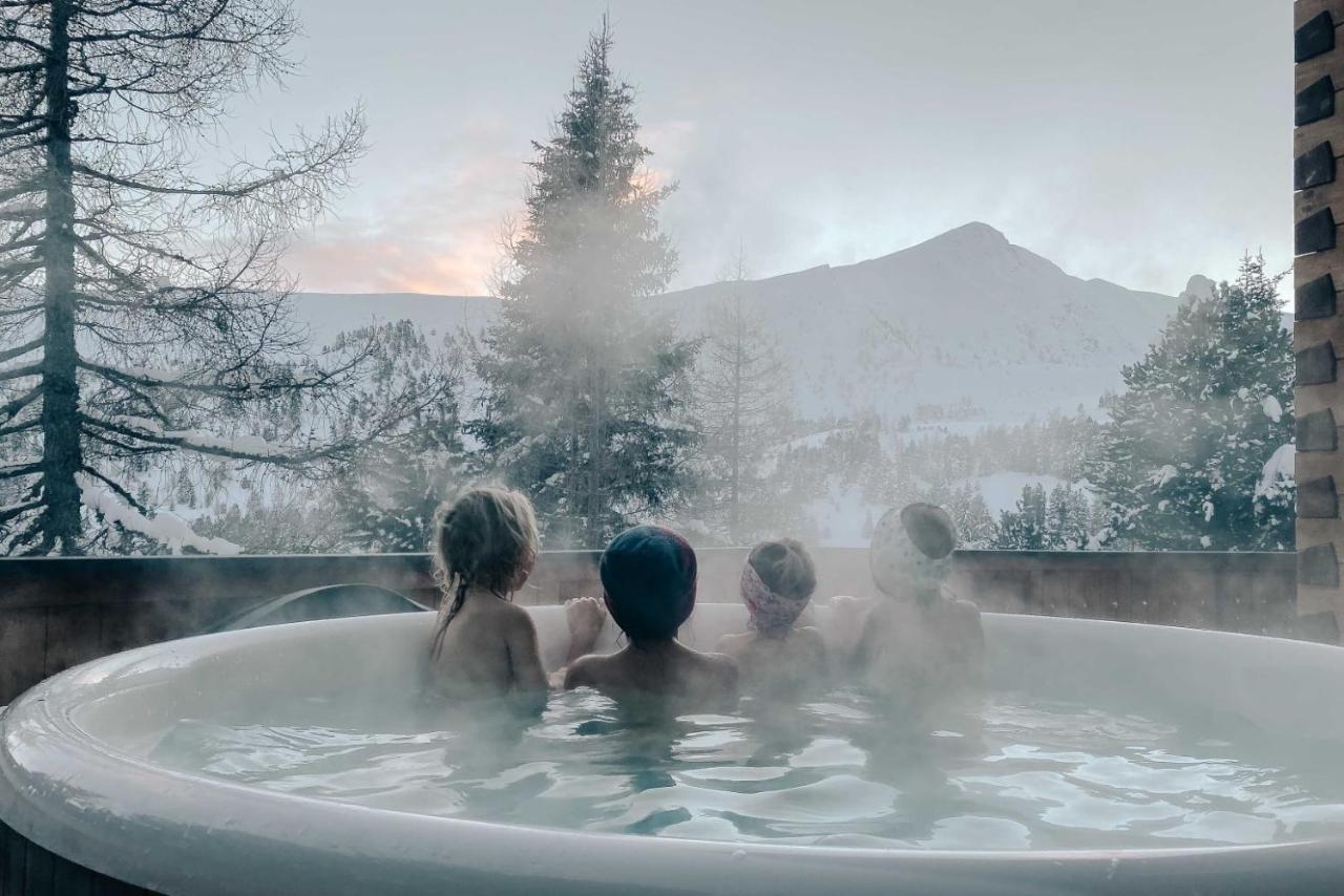 Heidi Chalets Falkert Heidialm - Chalets Bergwinter Patergassen Eksteriør bilde